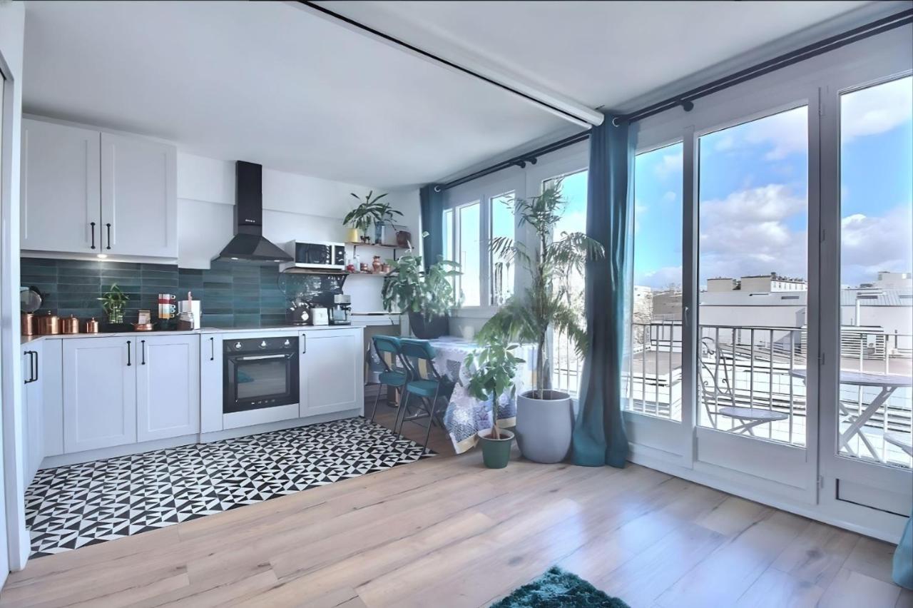 Paradis Du Canal St-Martin Et Jardin Villemin Paris Exterior foto